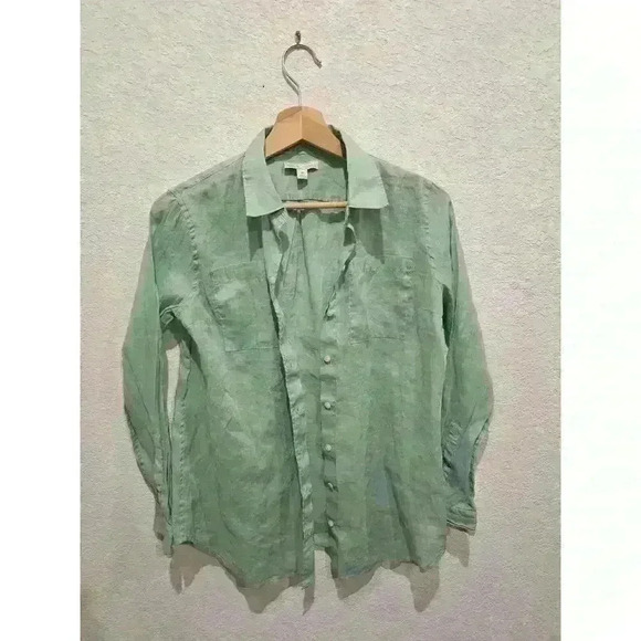 Gap SP cotton Long sleeve, sage green - Picture 1 of 3